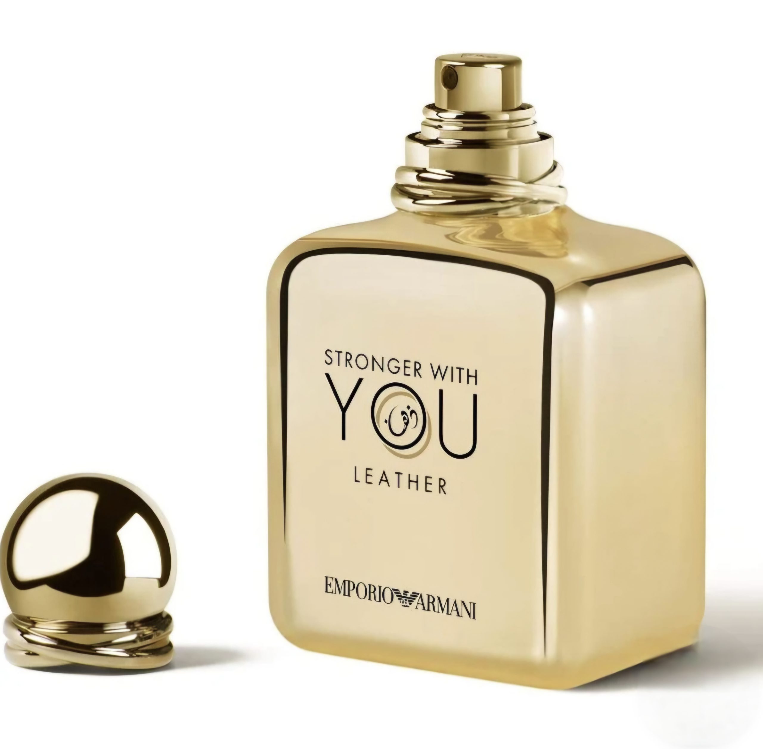 Emporio Armani Stronger With You Leather – Eau De Parfum – 100 ML – Tester Original - imagine 2