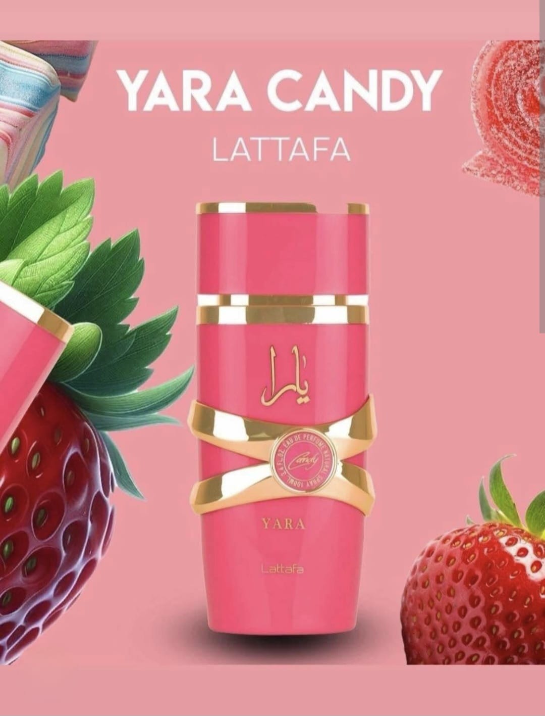 Lattafa Yara Candy – Eau De Parfum - 100 ML – Tester Original - imagine 5