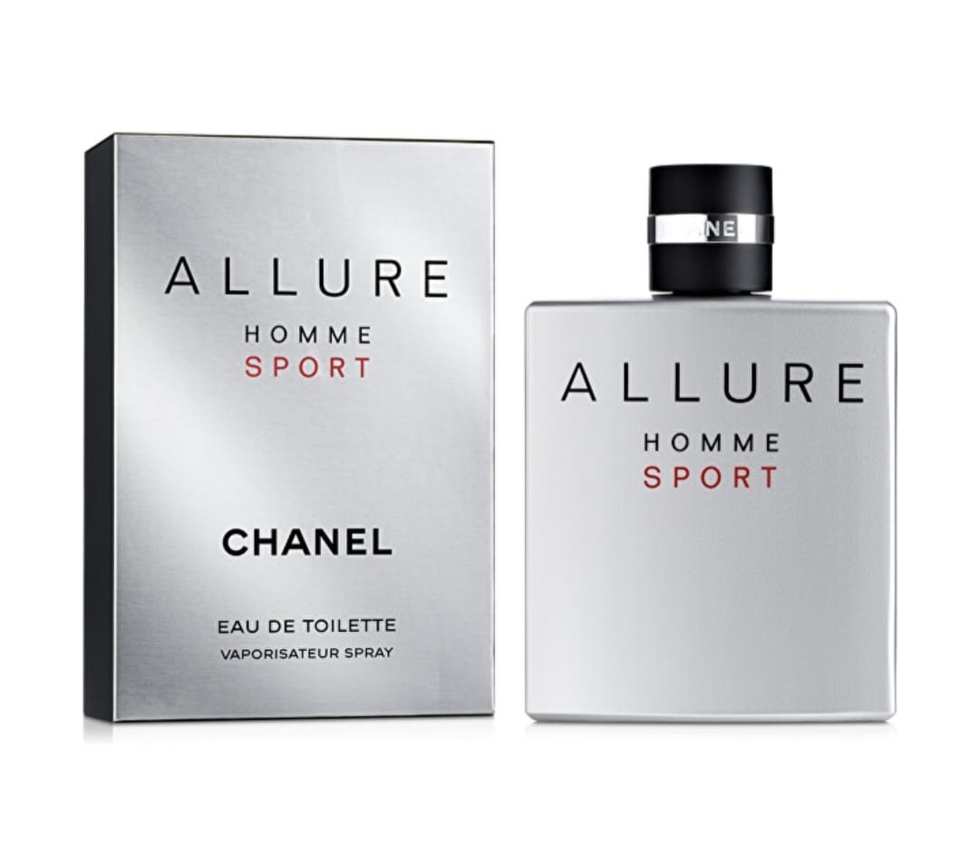 Chanel Allure Homme Sport - Eau De Toilette - 100 ML - Tester Original