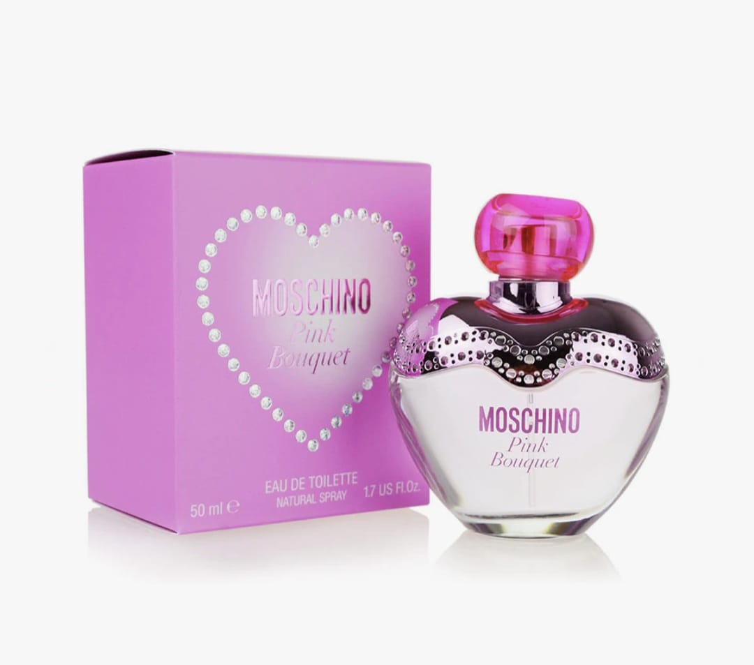 Moschino Pink Bouquet - Eau De Toilette - 50 ML - Parfum Original