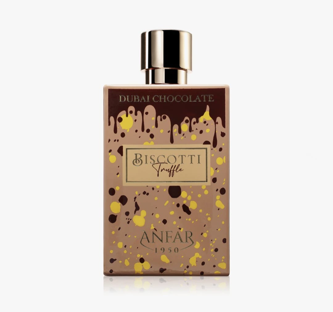 Anfar 1950 Dubai Chocolate - Biscotti Truffle - Extrait De Parfum - 80 ML - Parfum Original - imagine 4