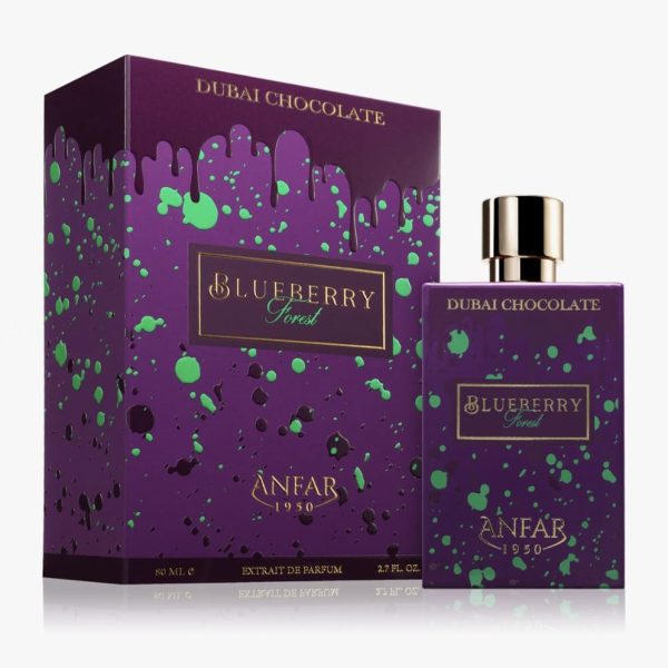 Anfar 1950 Dubai Chocolate - Blueberry Forest - Extrait De Parfum - 80 ML - Parfum Original