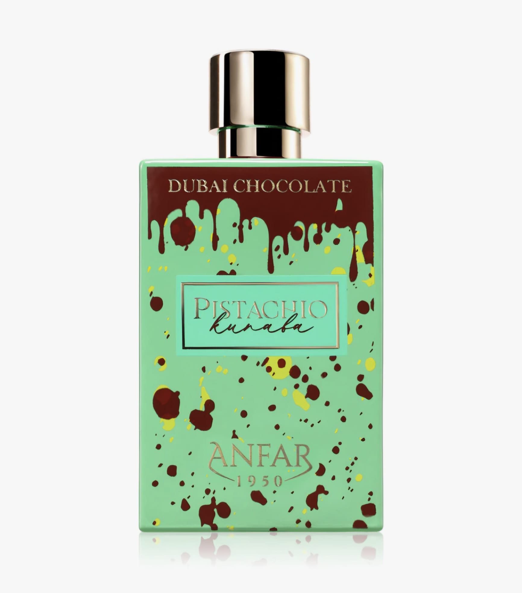 Anfar 1950 Dubai Chocolate - Pistachio Kunafa - Extrait De Parfum - 80 ML - Parfum Original - imagine 2