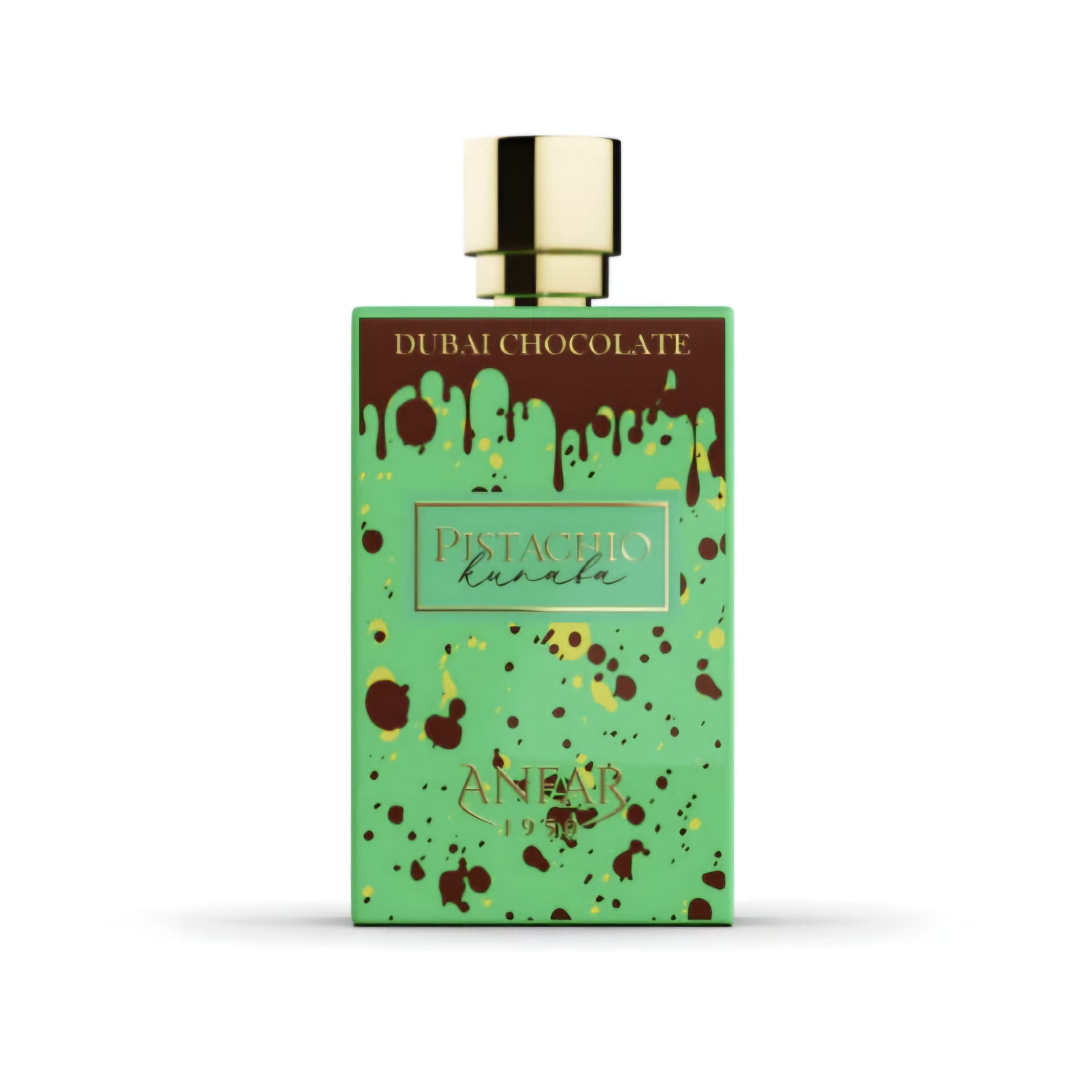 Anfar 1950 Dubai Chocolate - Pistachio Kunafa - Extrait De Parfum - 80 ML - Parfum Original - imagine 6